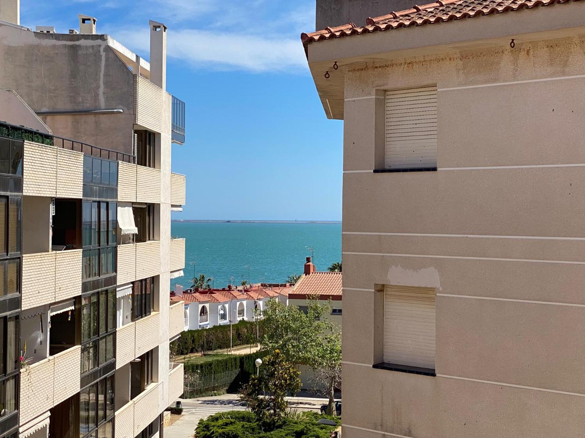 Apartamento Vistas Al Mar, Segunda Linea 3 Habitaciones Sant Carles De La Rapita Exterior photo